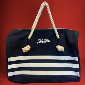 Jean Paul Gaultier Rope Handle Beach Bag
